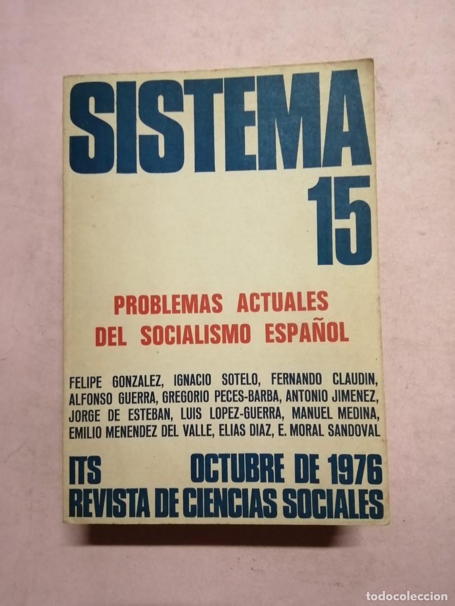Coleccionismo de revistas y peri&oacute;dicos: REVISTA DE CIENCIAS SOCIALES SISTEMA (NUMERO 15)