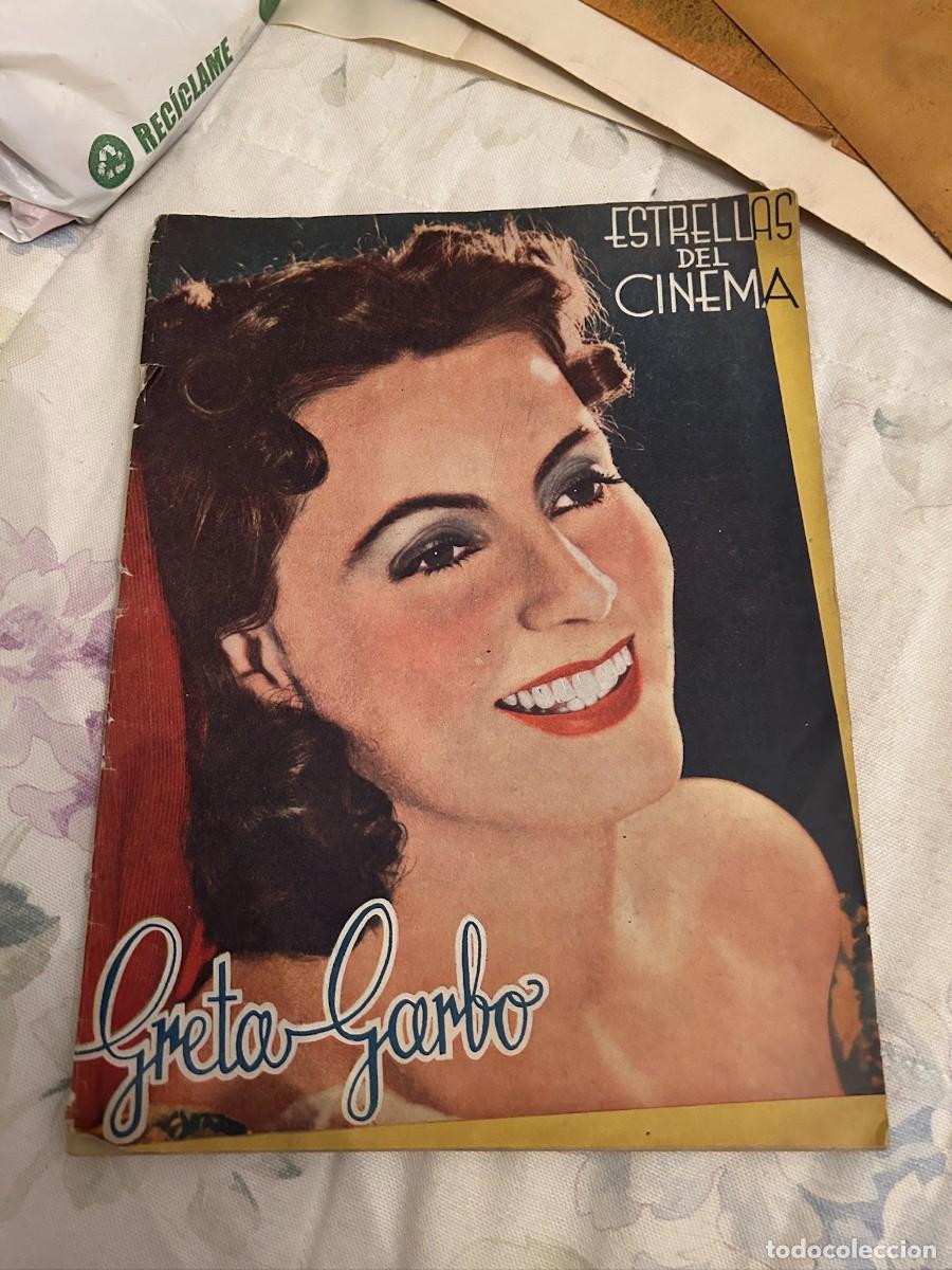 Coleccionismo de revistas y peri&oacute;dicos: estrellas del cinema greta garbo buen estado