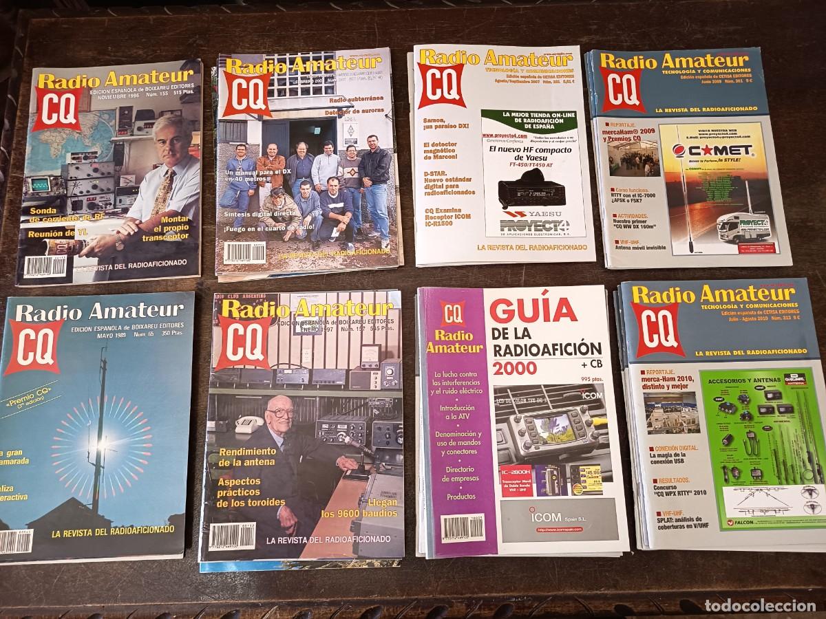 Coleccionismo de revistas y peri&oacute;dicos: Lote de 33 revistas CQ