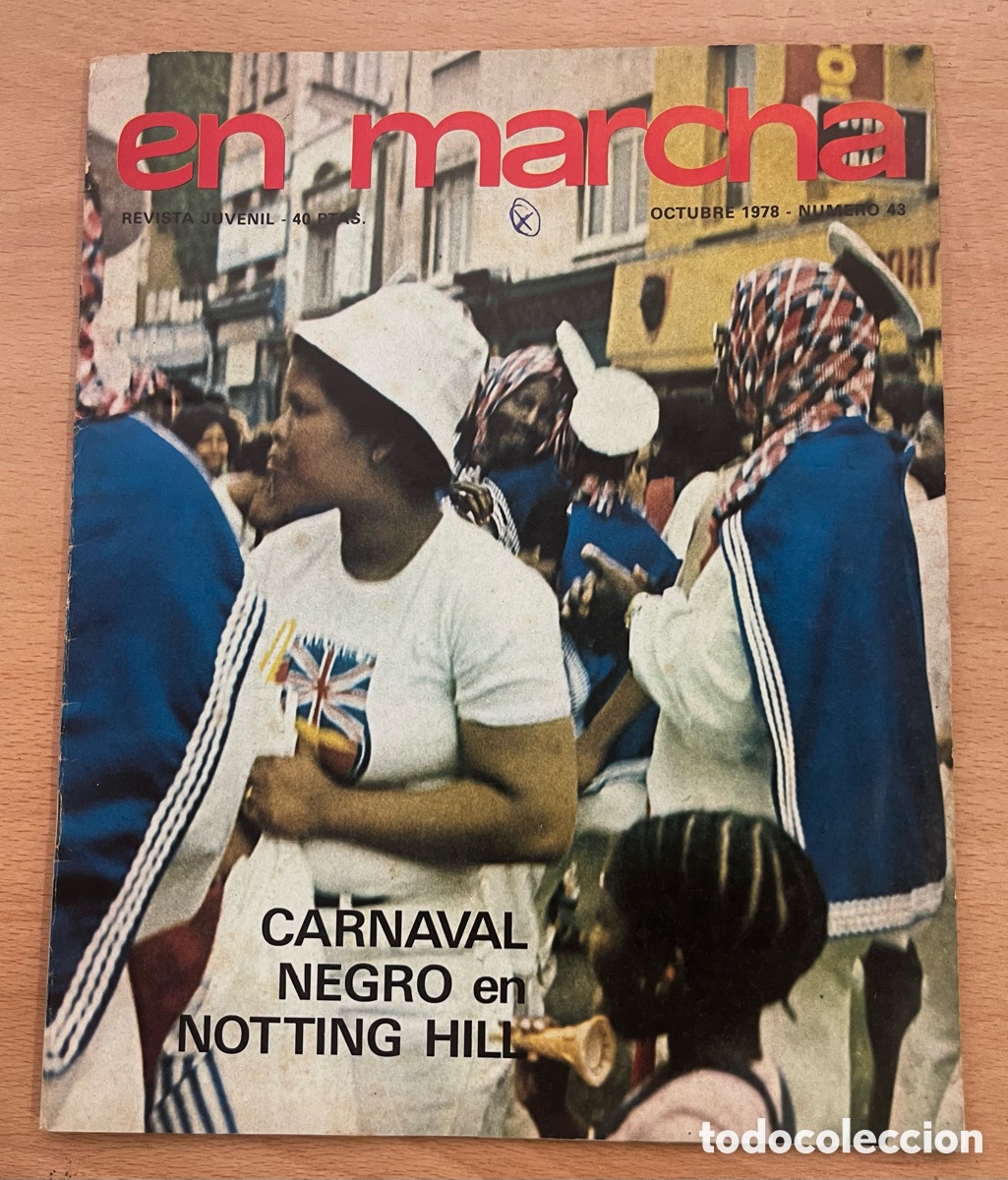 Coleccionismo de revistas y peri&oacute;dicos: REVISTA JUVENIL: EN MARCHA. N&ordm;43 OCTUBRE 1978