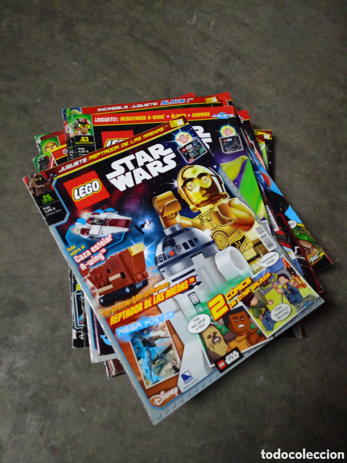 Sammeln von Zeitschriften und Zeitungen: Gran lote 43 revistas lego star wars