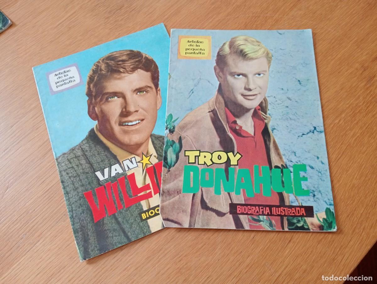 Sammeln von Zeitschriften und Zeitungen: LOTE CON 2 EJEMPLARES DE ARTISTAS DE LA PEQUE&Ntilde;A PANTALLA. GRAPA. EDICIONES ESTE. 1965.