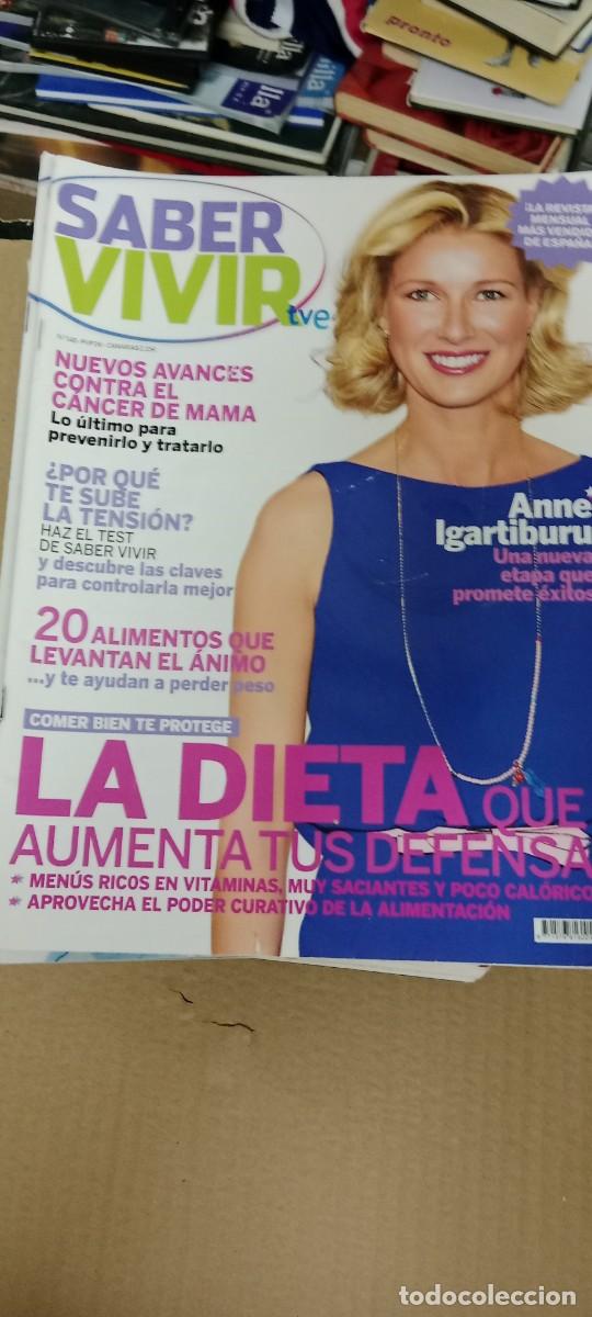 Coleccionismo de revistas y peri&oacute;dicos: LOTE DE 21 REVISTAS DE SABER VIVIR TVE LAS DE FOTO E-DISC