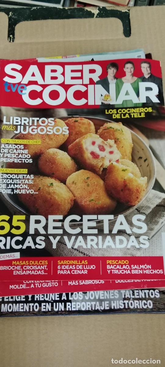 Coleccionismo de revistas y peri&oacute;dicos: LOTE DE 3 REVISTAS SABER COCINAR LAS DE FOTO E-DISC