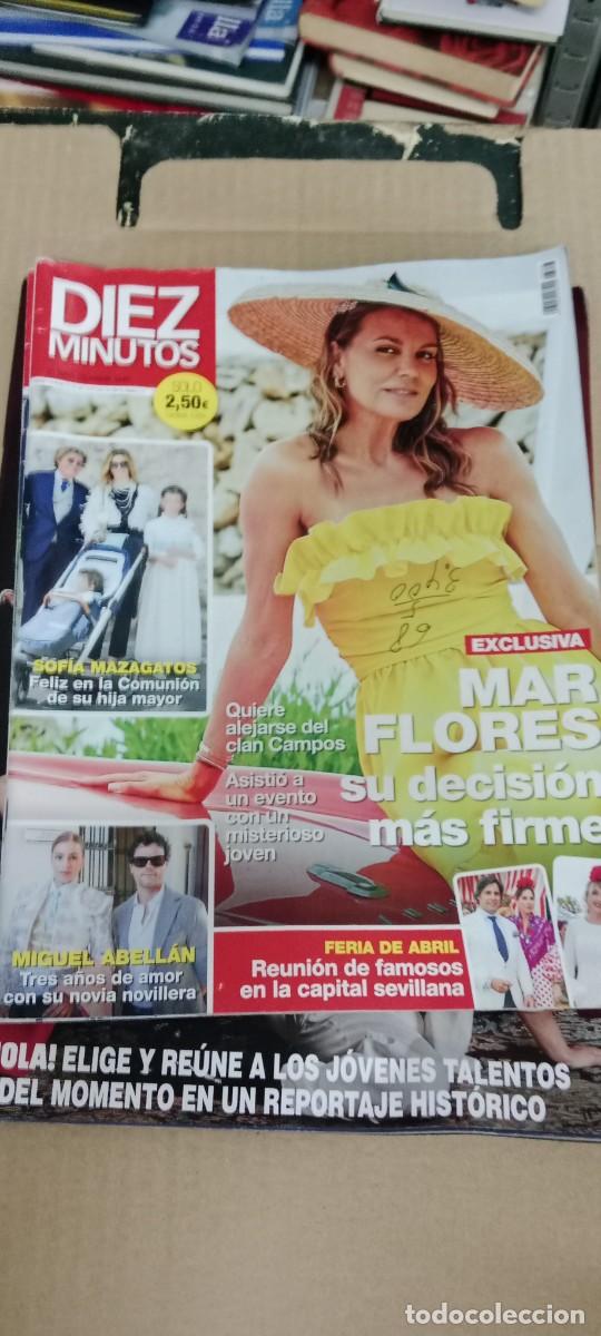Coleccionismo de revistas y peri&oacute;dicos: LOTE DE 2 REVISTAS DIEZ MINUTOS LAS DE FOTO E-DISC