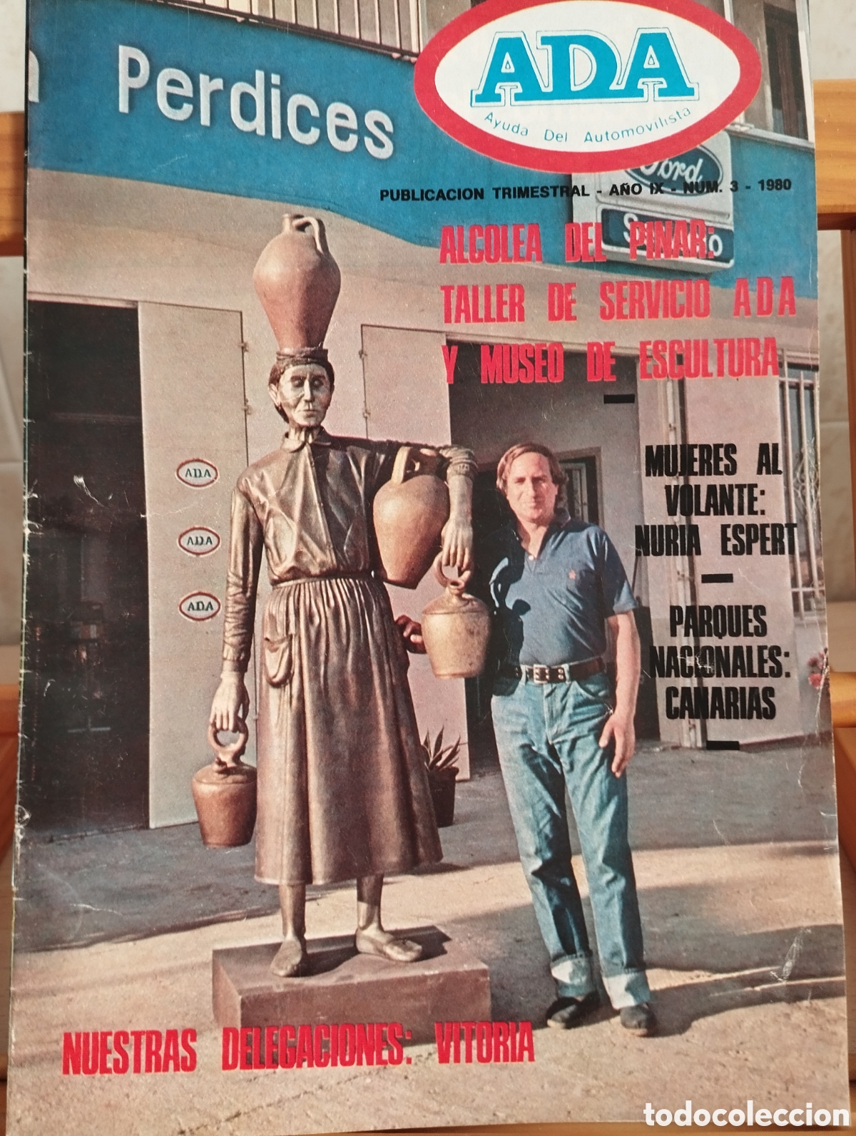 Collection Magazines and Newspapers: REVISTA ADA AYUDA DEL AUTOMOVILISTA NUM.3 1980