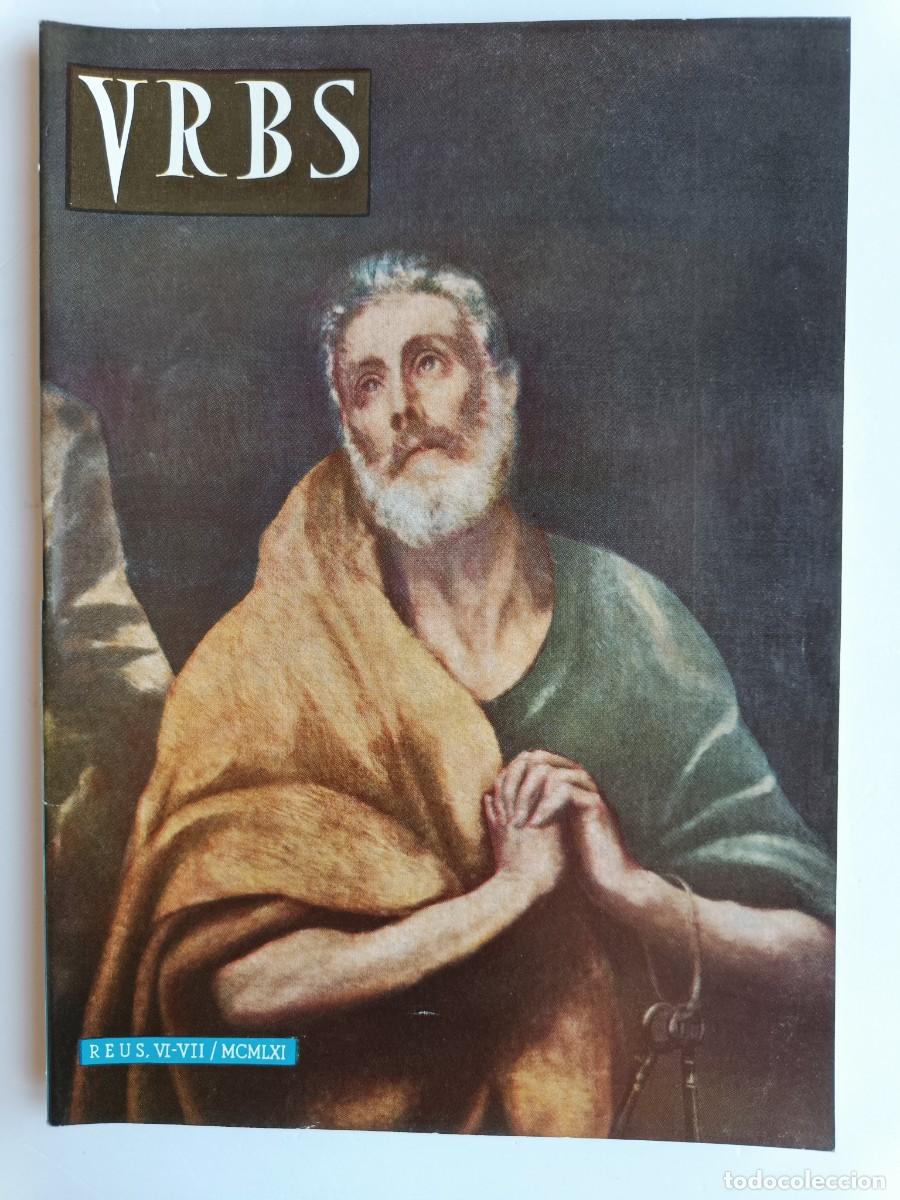 Colecionismo de Revistas e Jornais: REVISTA URBS - REUS - NUMERO 48 - JUNIO - JULIO 1961 - DISPONGO DE OTROS NUMEROS DE REVISTAS URBS.