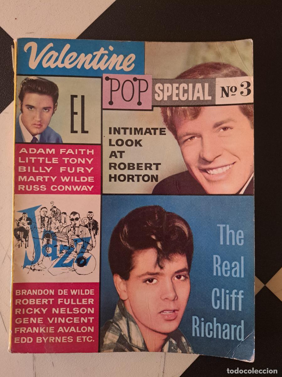 Coleccionismo de revistas y peri&oacute;dicos: LIBRO REVISTA VELENTINE POP N3 SPECIAL ELVIS CLIFF RICHARD MERSEYBEAT ROKER 1964 UK