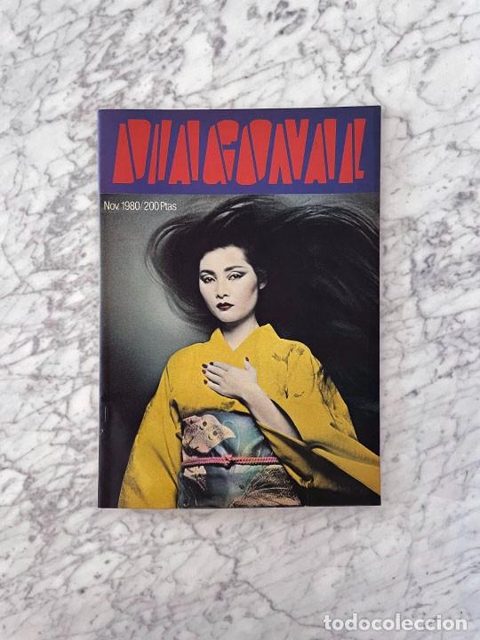 Coleccionismo de revistas y peri&oacute;dicos: DIAGONAL 1980 VICTOR PALOMO, MARGAUX HEMINGWAY, RICARDO BOFILL, PEPE RUBIO, JOSE LUIS DE VILLALONGA