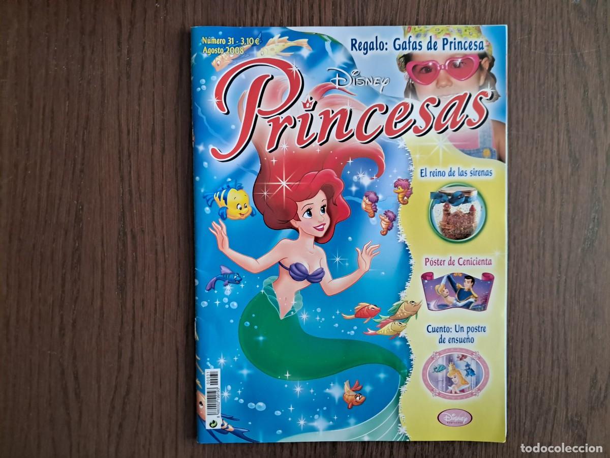 Coleccionismo de revistas y peri&oacute;dicos: revista princesas, disney n&ordm; 31, agosto 2008.