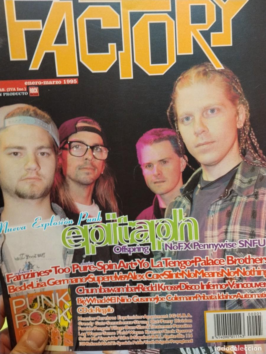 Collectionnisme de Revues et Journaux: Factory n. 5. Enero-marzo 1995