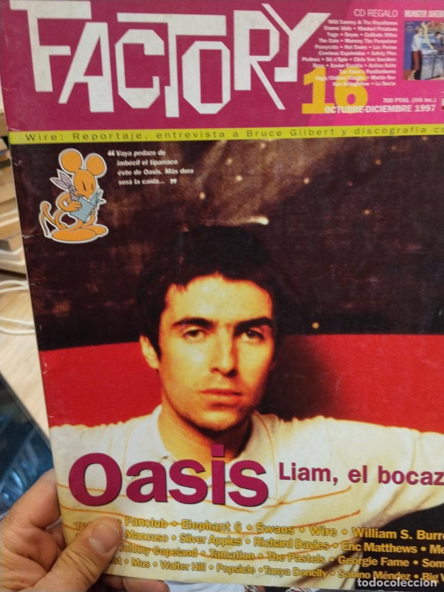 Sammeln von Zeitschriften und Zeitungen: Factory n. 16. Octubre-diciembre 1997