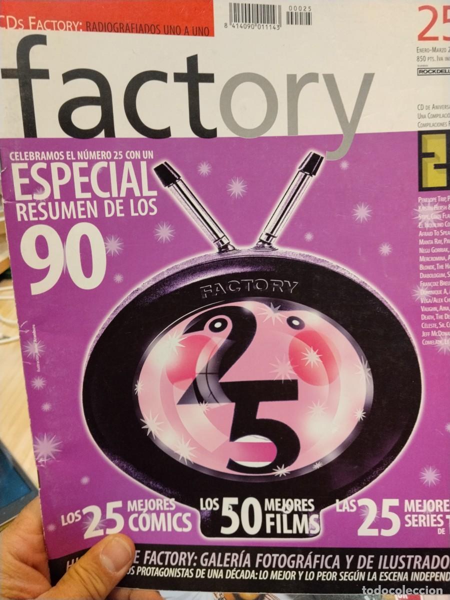 Sammeln von Zeitschriften und Zeitungen: Factory. N. 25. Enero-marzo 2000