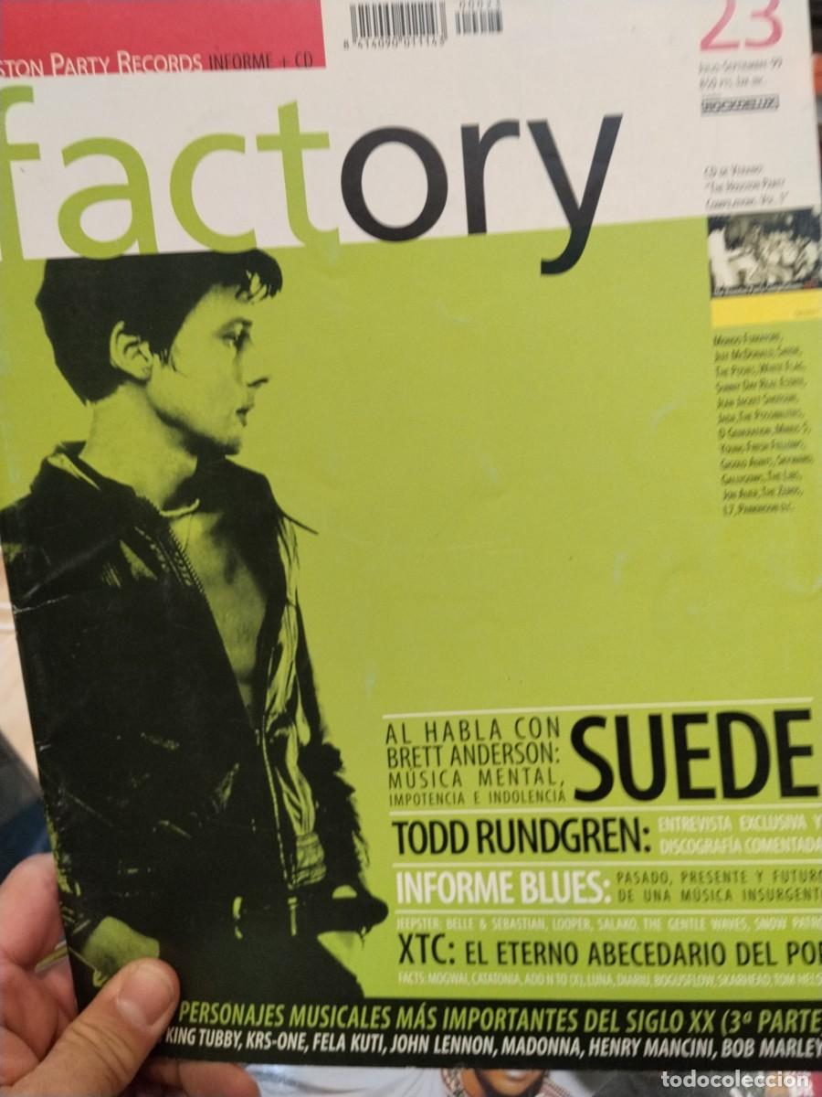 Sammeln von Zeitschriften und Zeitungen: Factory. N. 23. Julio-septiembre 1999