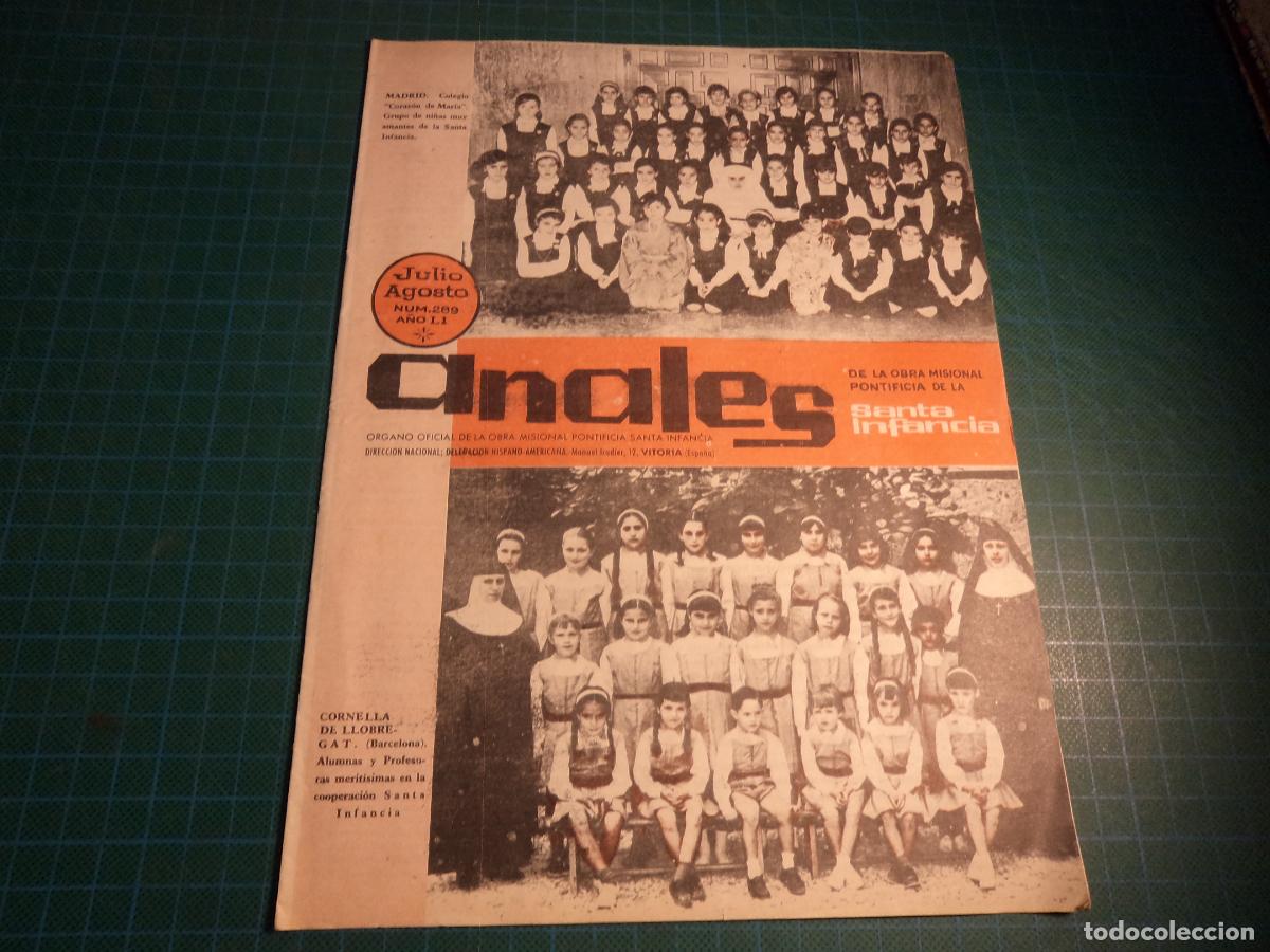 Coleccionismo de revistas y peri&oacute;dicos: Anales de la obra pontifica de la Santa Infancia. N&ordm; 126. 1958