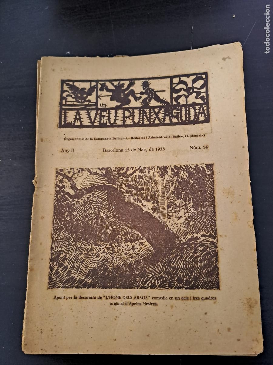 Coleccionismo de revistas y peri&oacute;dicos: LA VEU PUNXEGUDA-LLU&Iacute;S MASRIERA-SANT ANDREU DE LLAVANERAS