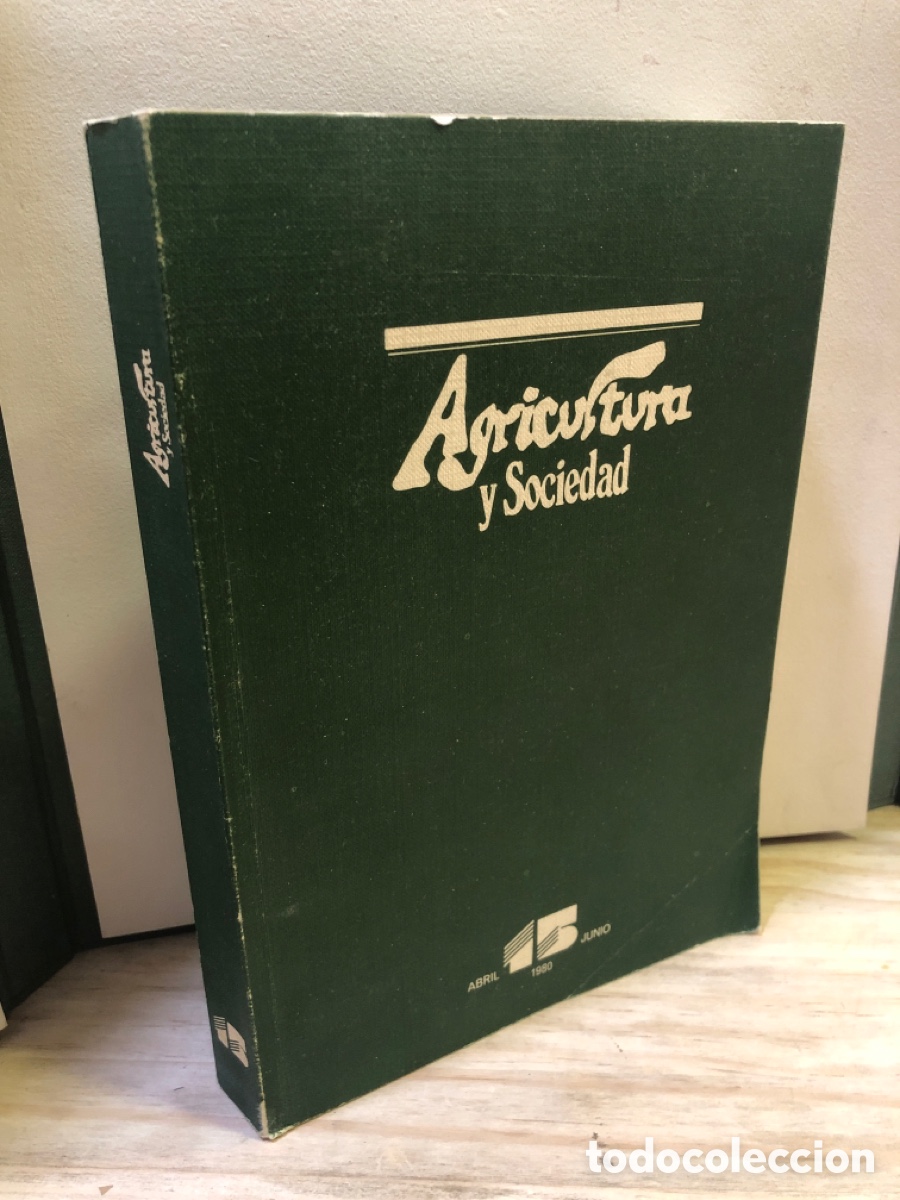 Sammeln von Zeitschriften und Zeitungen: Agricultura y Sociedad 15 Abril - Junio
