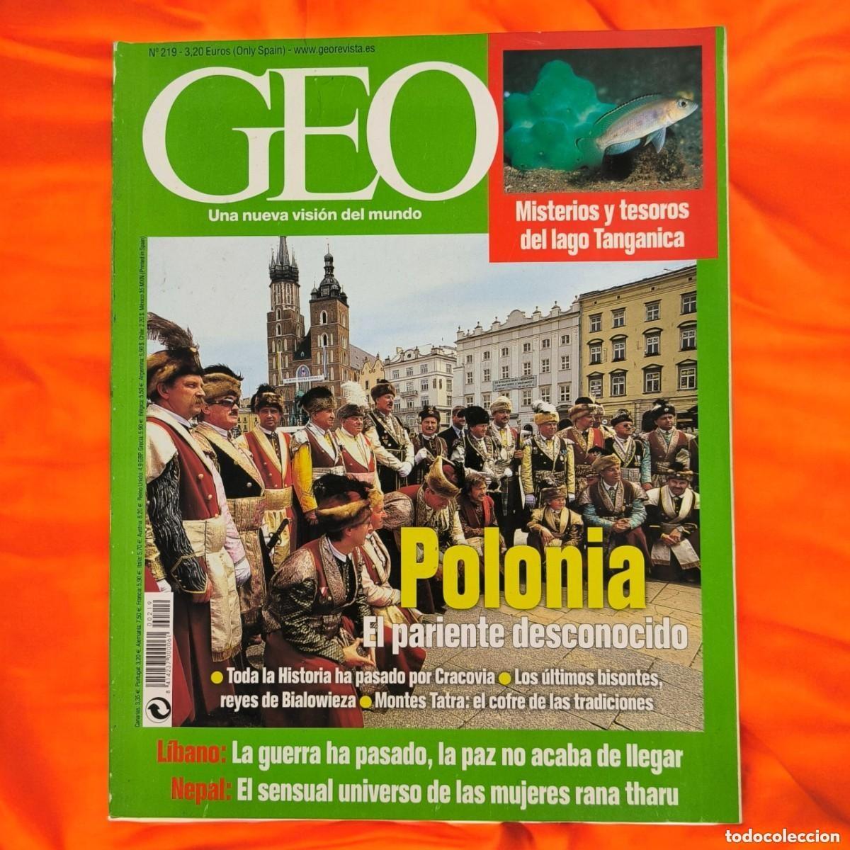Collezionismo di Riviste e Giornali: Revista GEO N&ordm;219 &ndash; Polonia, El Pariente Desconocido