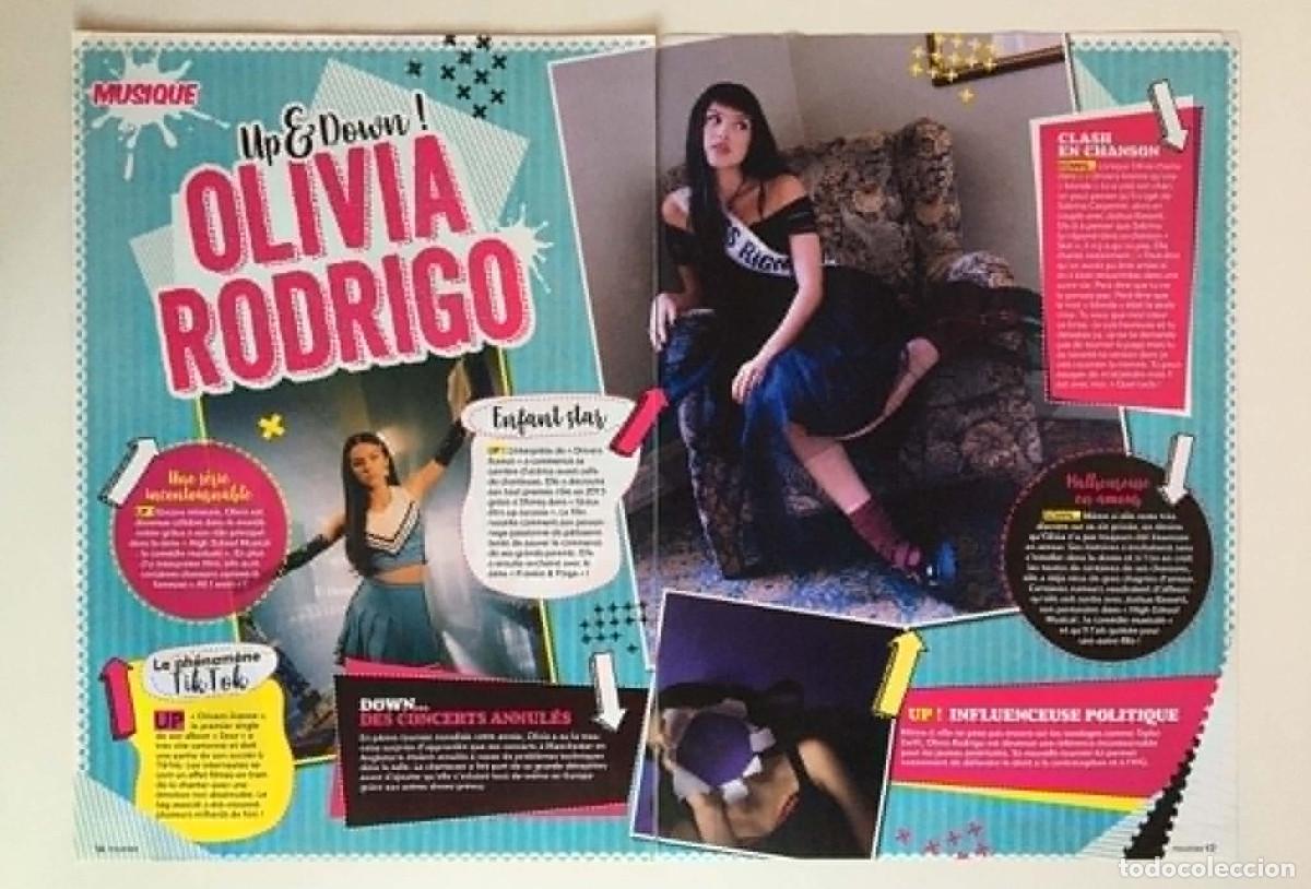 Collezionismo di Riviste e Giornali: Olivia Rodrigo / Taylor Swift Eras Tour Original 2 x 2-Page Magazine Clippings Set - YouStar France