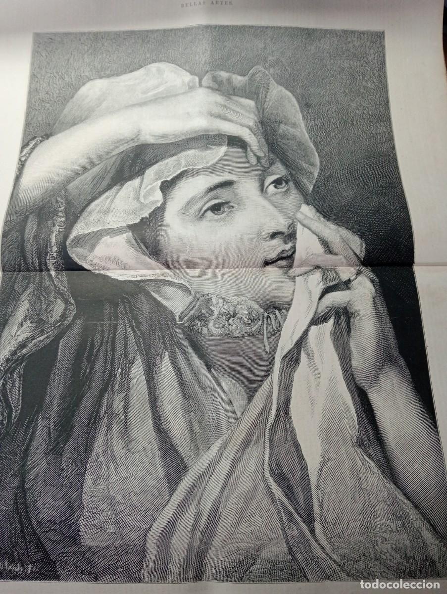 Coleccionismo de revistas y peri&oacute;dicos: REVISTA A&Ntilde;O 1878 DECORACION PARA CONSULTA OFTALMOLOGICA OFTALMOLOGO OFTALMOLOGIA CUADRO LESLEI