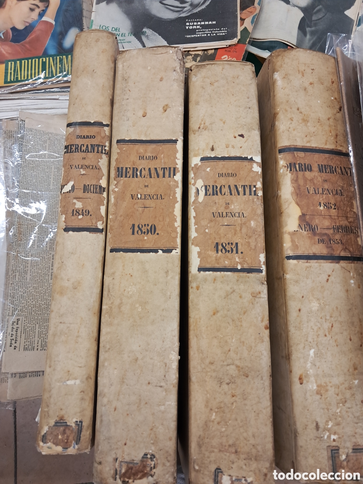 Coleccionismo de revistas y peri&oacute;dicos: DIARIO MERCANTIL DE VALENCIA-2&ordf; EPOCA. 1372 periodicos