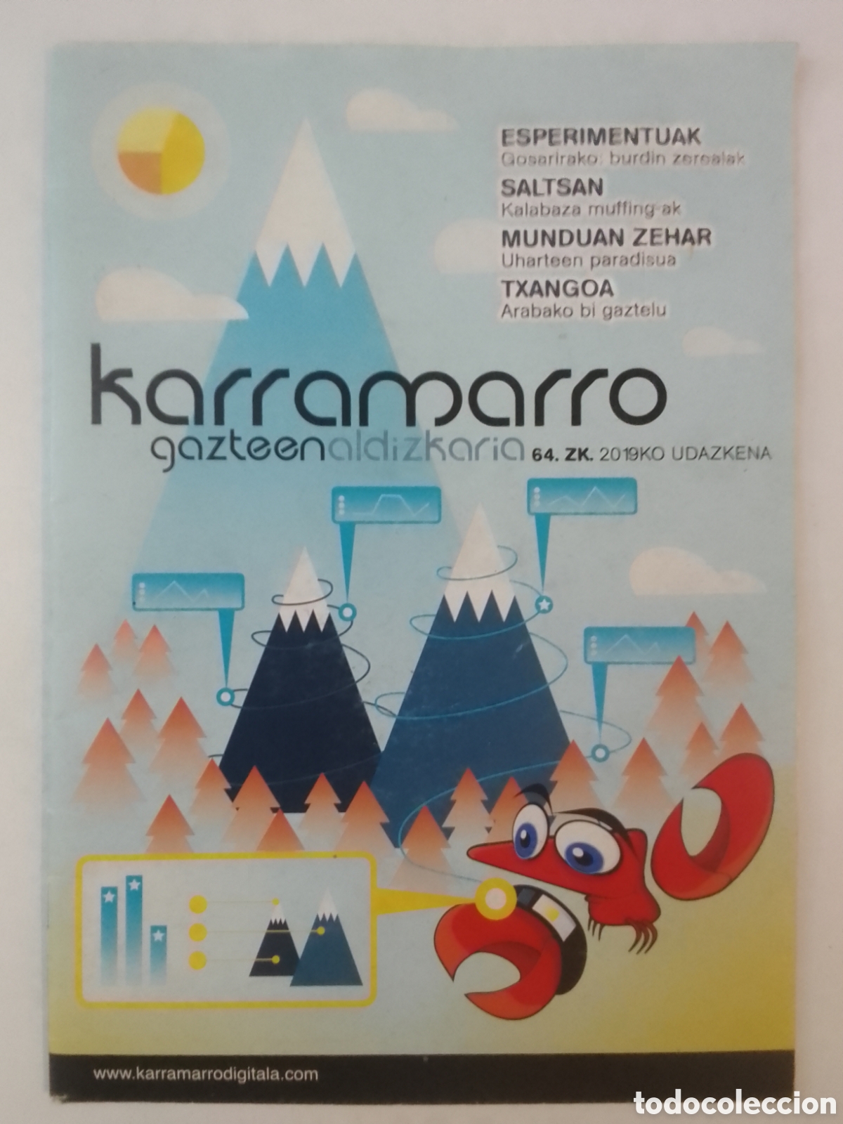 Coleccionismo de revistas y peri&oacute;dicos: Revista Karramarro n&deg; 64.