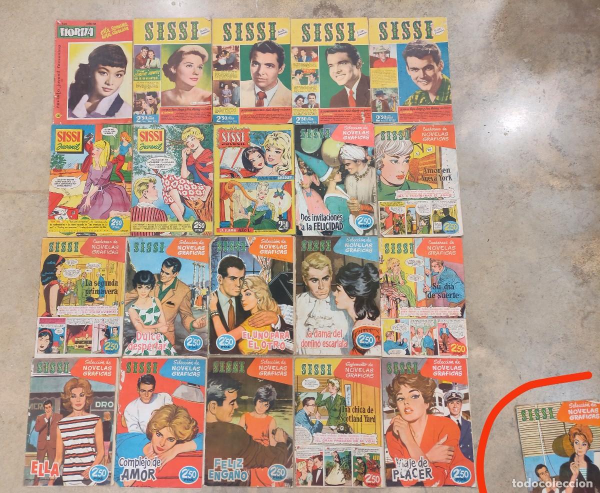 Coleccionismo de revistas y peri&oacute;dicos: Lote 20 revistas femeninas Sissi