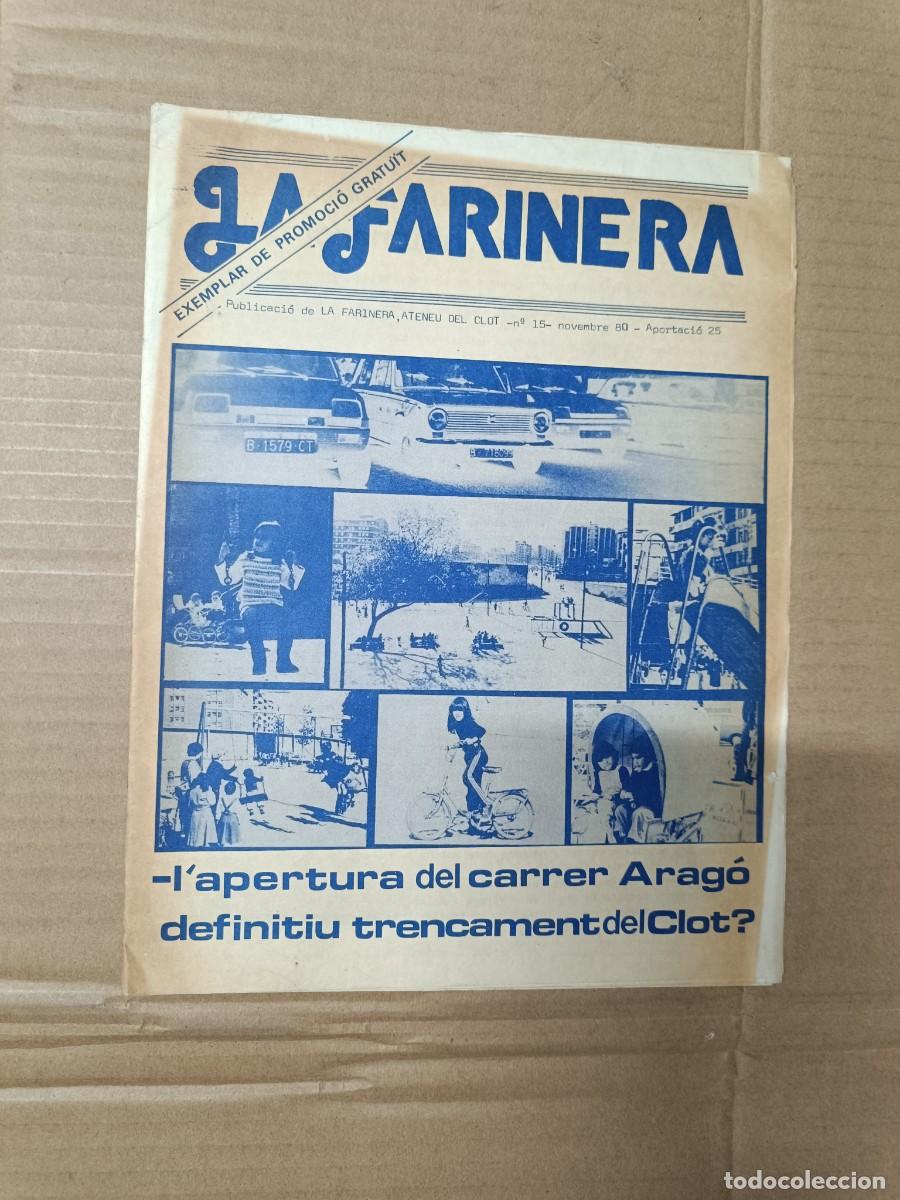 Coleccionismo de revistas y peri&oacute;dicos: ANTIGUA REVISTA CATALANA LA FARINERA, ATENEU DEL CLOT, 1980 BARCELONA -P18