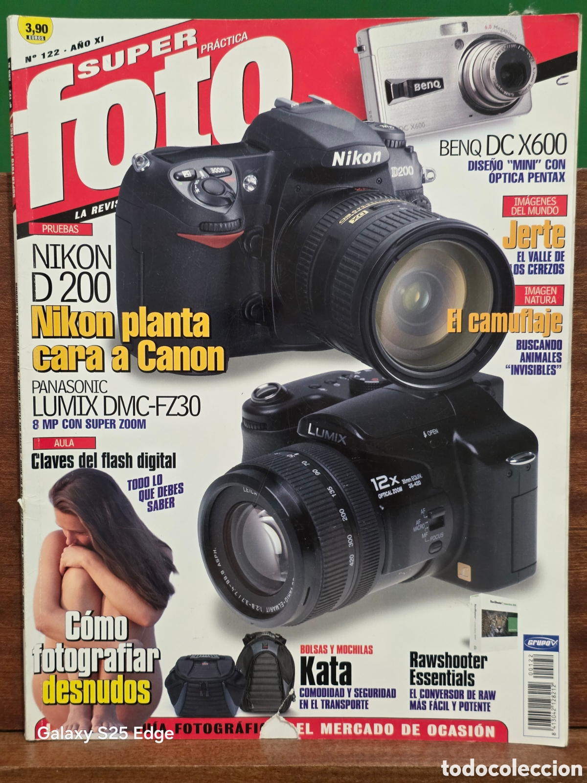 Coleccionismo de revistas y peri&oacute;dicos: REVISTA...&rdquo;&rdquo;SUPER FOTO PR&Aacute;CTICA&rdquo;&rdquo;...N&Uacute;MERO 122...A&Ntilde;O XI...