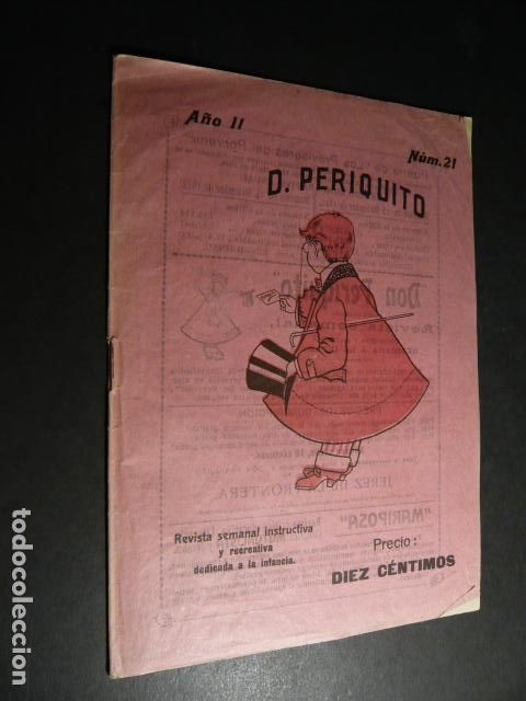 Collectionnisme de Revues et Journaux: DON PERIQUITO REVISTA SEMANAL JEREZ DE LA FRONTERA 23 FEBRERO 1913