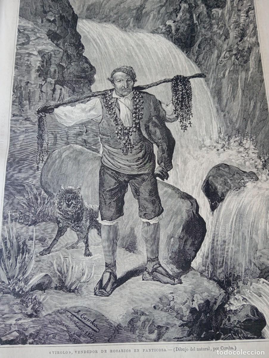 Coleccionismo de revistas y peri&oacute;dicos: REVISTA ENTERA A&Ntilde;O 1878 CARTUJA SANTA MARIA DEL PAULAR VIROLO VENDEDOR DE ROSARIOS EN PANTICOSA