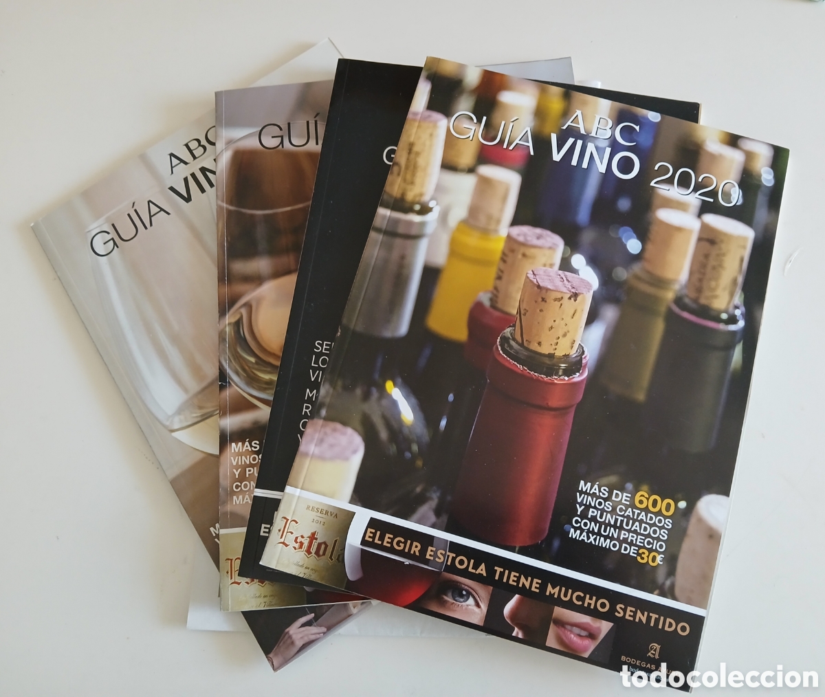 Coleccionismo de revistas y peri&oacute;dicos: Selecci&oacute;n guias del vino ABC