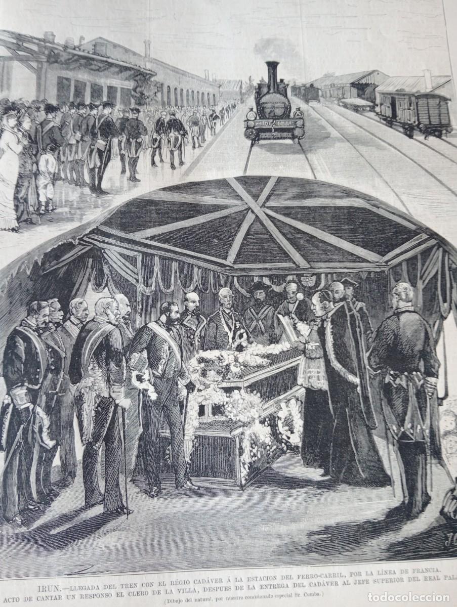 Coleccionismo de revistas y peri&oacute;dicos: REVISTA ENTERA A&Ntilde;O 1878 URBANISMO DE MADRID PROYECTO CEMENTERIO ARBOS URIOSTE FERROCARRIL TREN IRUN