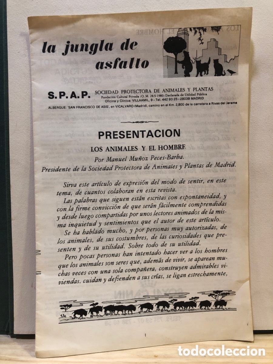 Sammeln von Zeitschriften und Zeitungen: La Jungla de Asfalto S.P.A.P.