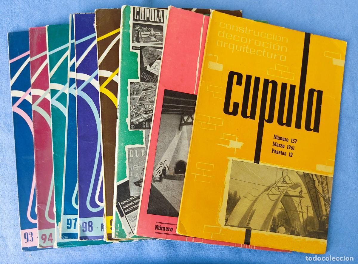 Coleccionismo de revistas y peri&oacute;dicos: LOTE 9 DE REVISTAS CUPULA DE CONSTRUCCION DECORACION Y ARQUITECTURA A&Ntilde;OS 50 Y 60