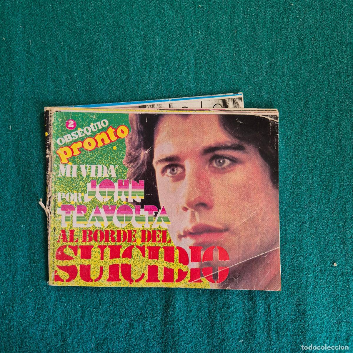 Sammeln von Zeitschriften und Zeitungen: JOHN TRAVOLTA Mi Vida mini revista obsequio PRONTO n&ordm; 2