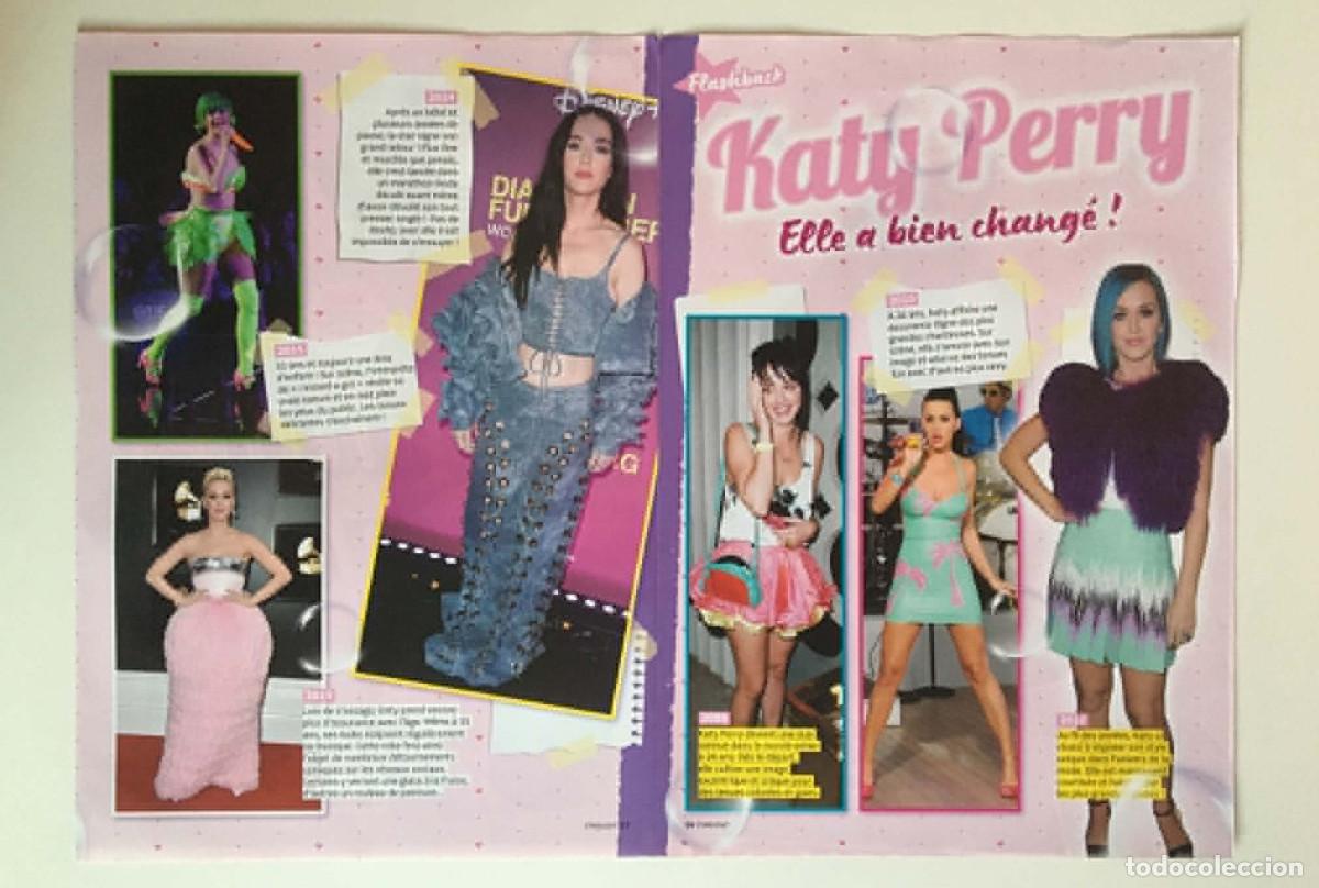 Coleccionismo de revistas y peri&oacute;dicos: Katy Perry Style Evolution Original French Magazine A3 Spread - StarLight France Article Clipping