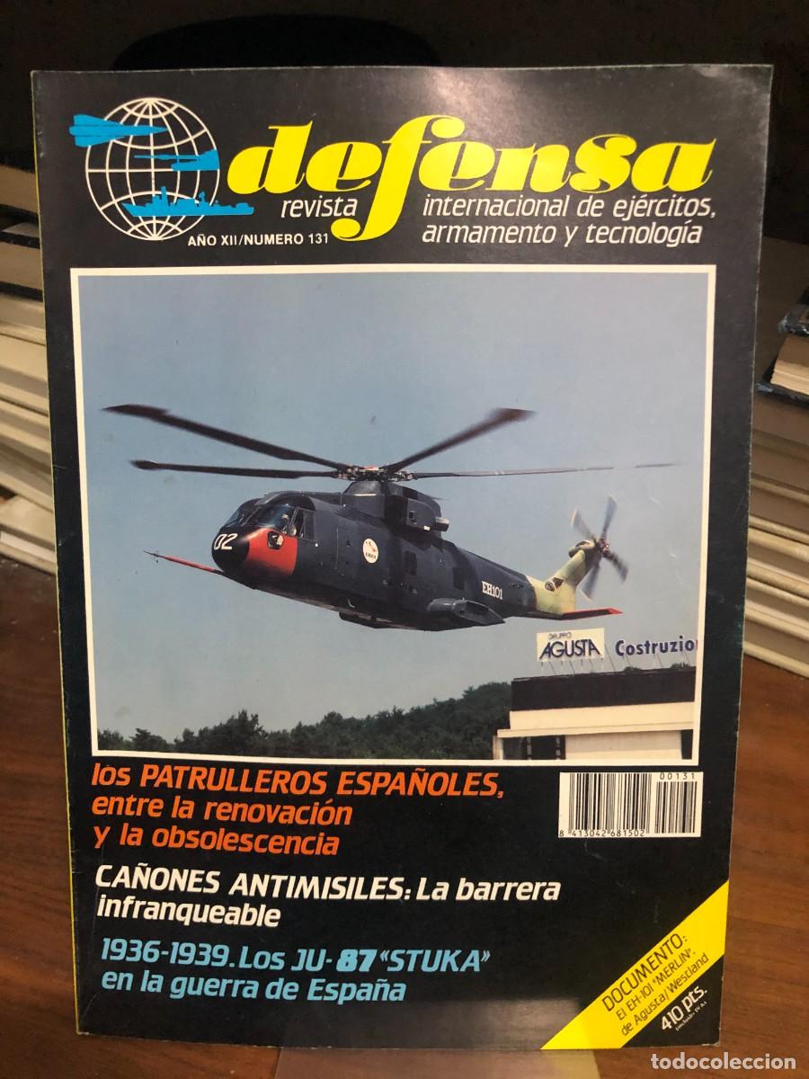 Collection Magazines and Newspapers: Revista Defensa N&ordm; 131 (A&ntilde;o XII) Portada: Helic&oacute;ptero EH101 / Patrulleros espa&ntilde;oles