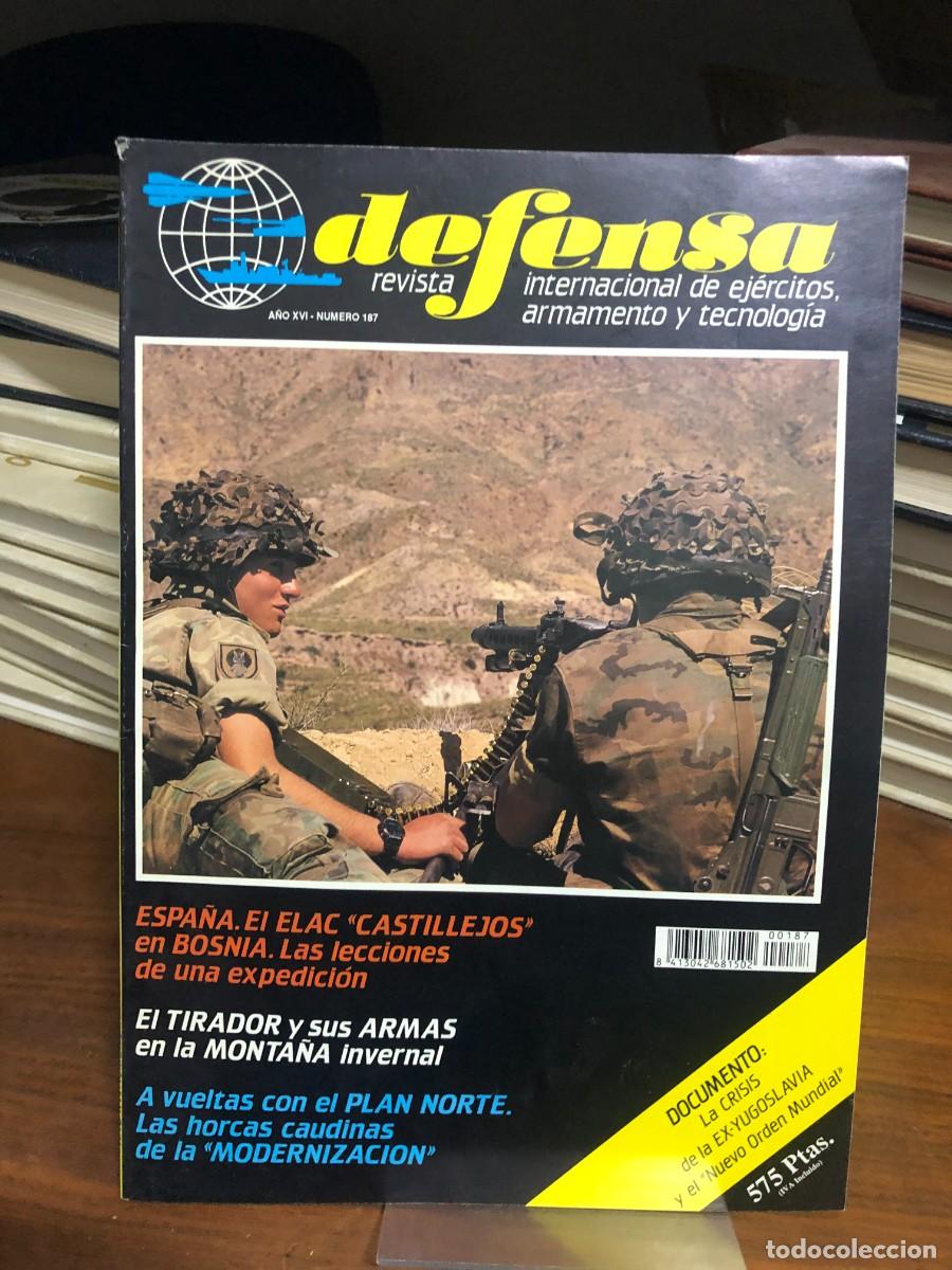 Collection Magazines and Newspapers: Revista Defensa N&ordm; 187 (A&ntilde;o XVI) Portada: ELAC &rdquo;Castillejos&rdquo; en Bosnia / Plan Norte
