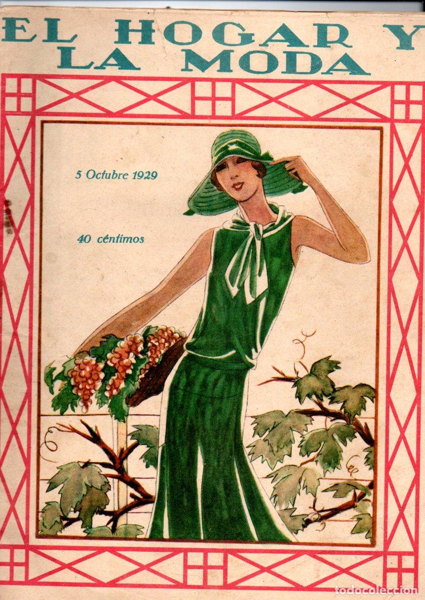 Coleccionismo de revistas y peri&oacute;dicos: EL HOGAR Y LA MODA, 5 OCTUBRE 1929