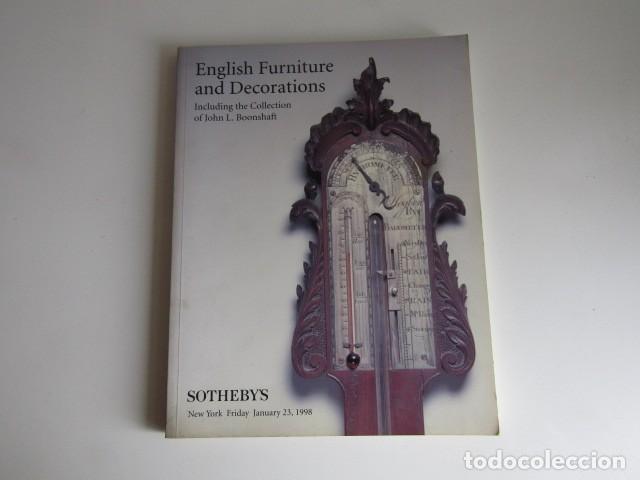 Coleccionismo de revistas y peri&oacute;dicos: DIFICIL REVISTA CATALOGO DE CASA DE SUBASTAS SHOTEBYS ENERO 1998