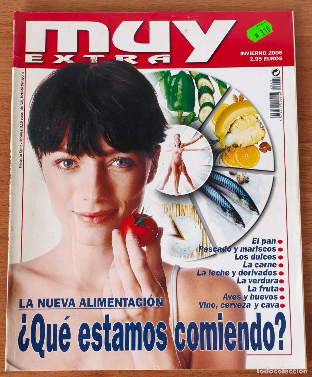 Coleccionismo de revistas y peri&oacute;dicos: Revista Muy Extra - Que estamos comiendo - Invierno 2006