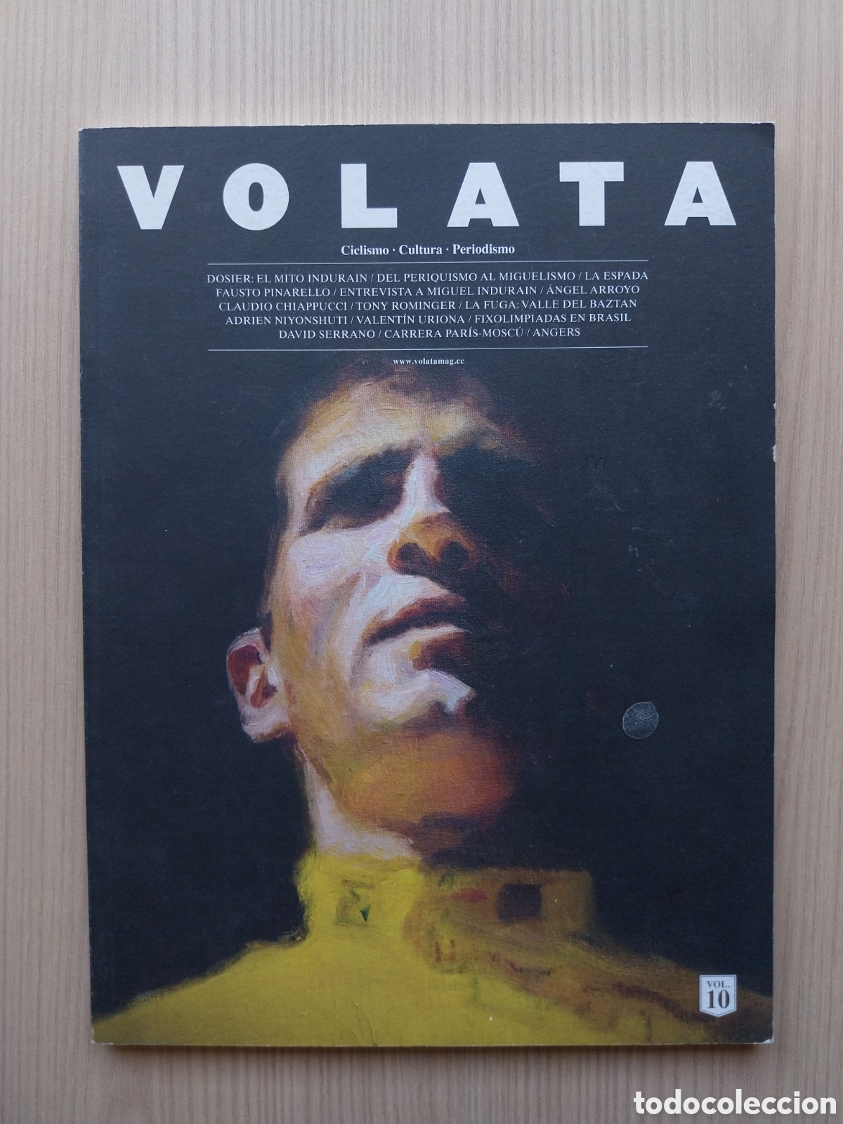 Coleccionismo de revistas y peri&oacute;dicos: REVISTA VOLATA N&deg; 10 MIGUEL INDUR&Aacute;IN CICLISMO CULTURA PERIODISMO DESCATALOGADA
