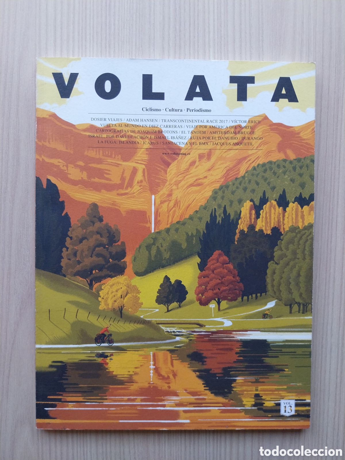 Coleccionismo de revistas y peri&oacute;dicos: REVISTA VOLATA N&deg; 13 CICLISMO CULTURA PERIODISMO DESCATALOGADA DOSSIER VIAJES