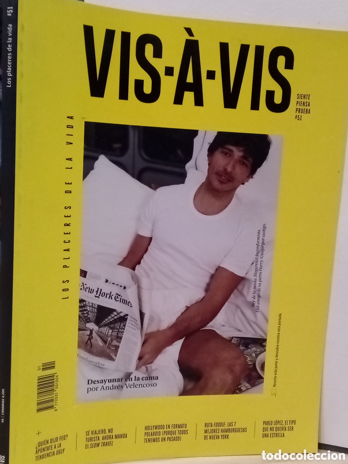 Collectionnisme de Revues et Journaux: Vis-&aacute;-vis. Los placeres de la vida. #51