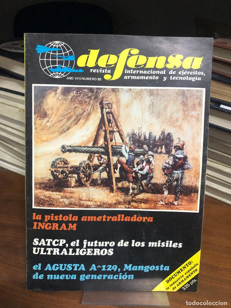 Colecionismo de Revistas e Jornais: Defensa (Revista Internacional de Ej&eacute;rcitos, Armamento y Tecnolog&iacute;a) N.&ordm; 85 (A&ntilde;o VIII) Contenidos