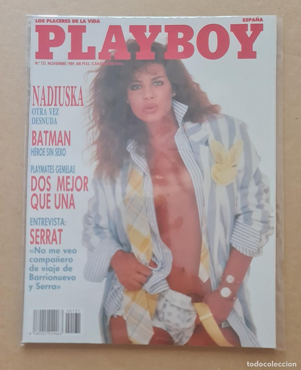 Coleccionismo de revistas y peri&oacute;dicos: Revista PLAYBOY n&ordm; 131 Noviembre 1989 - Nadiuska (como nueva)