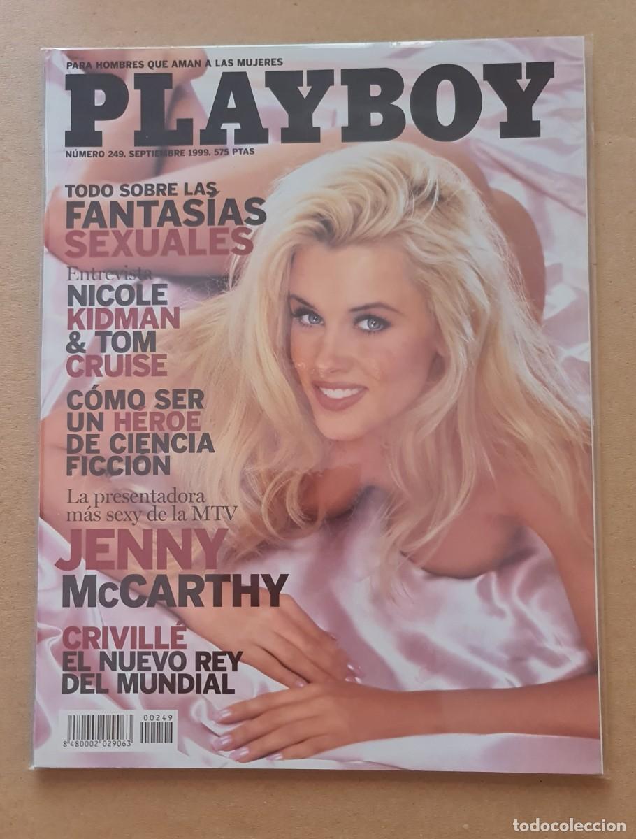 Collection Magazines and Newspapers: Revista PLAYBOY n&ordm; 249 Septiembre 1999 - Jenny McCarthy (como nueva)