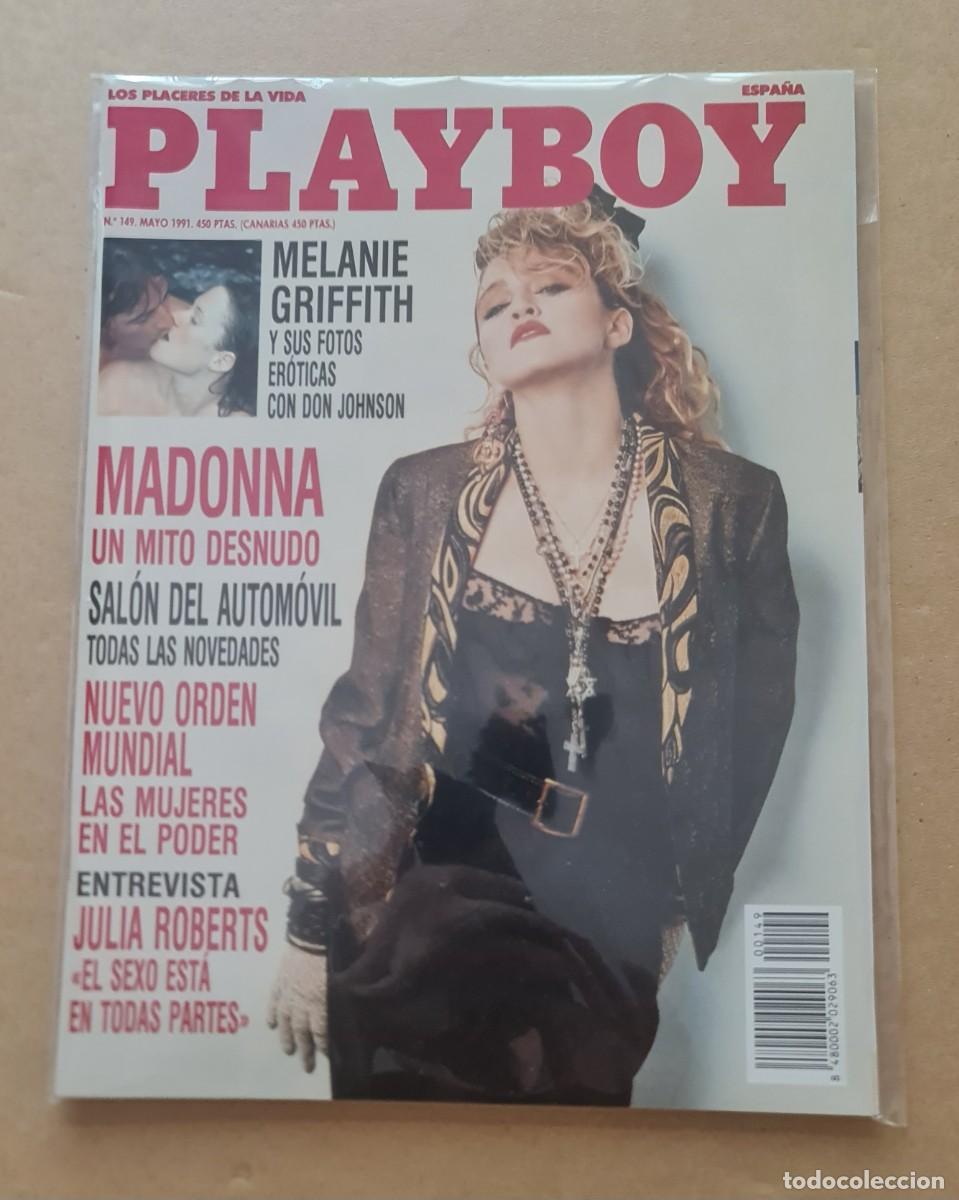 Coleccionismo de revistas y peri&oacute;dicos: Revista PLAYBOY n&ordm; 149 Mayo 1991 - Madonna. Un mito desnudo (como nueva)