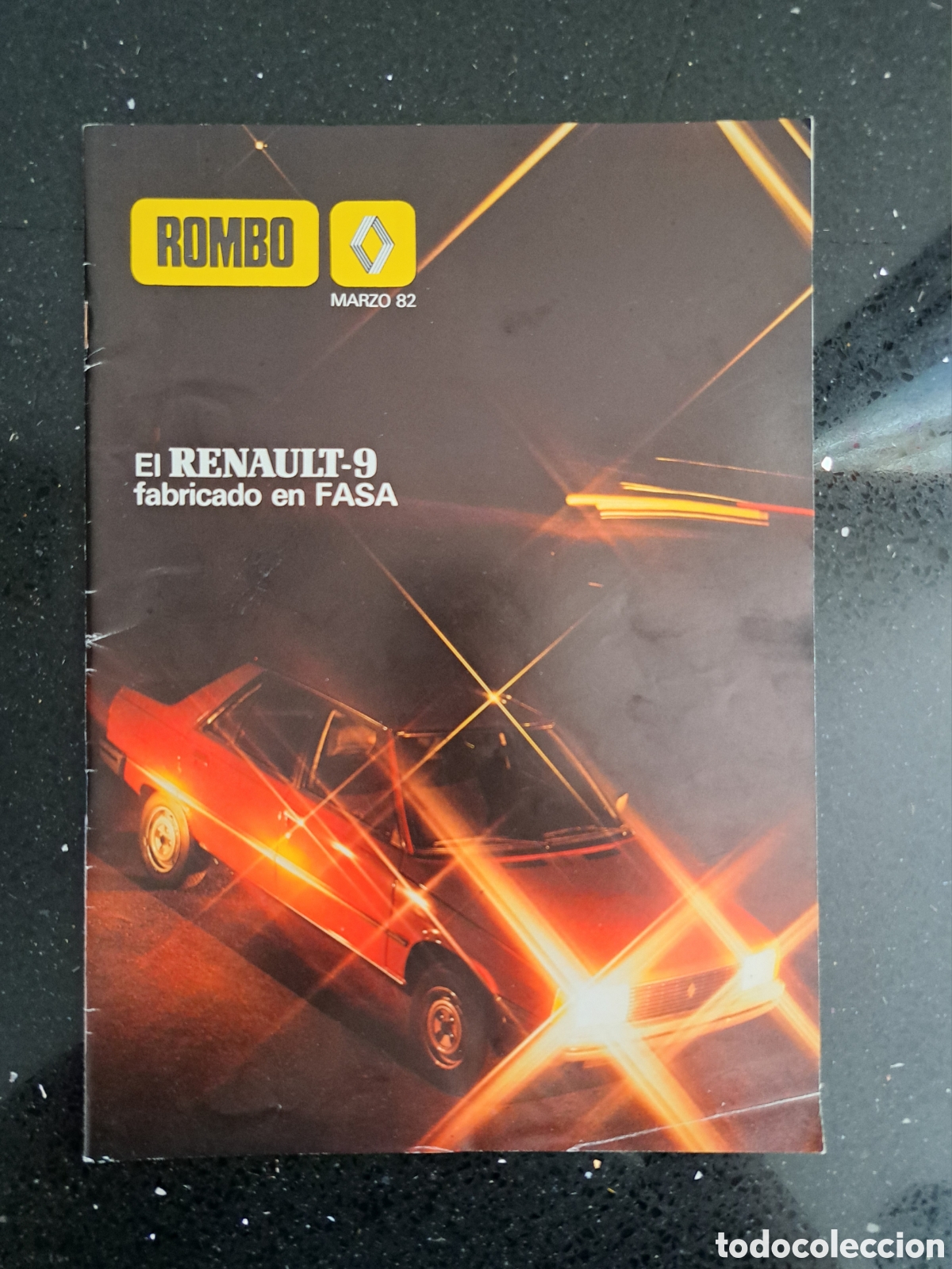 Coleccionismo de revistas y peri&oacute;dicos: Revista Rombo Marzo 1982 Renault 9 FASA Original Renault